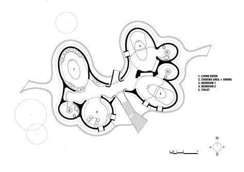 Organic Plans Architecture, Organic Form Architecture, Site Plan Architecture, Organic Architecture Concept, Public Library Design, Organic Building, Form Architecture, Architecture Drawing Presentation, Office Floor Plan