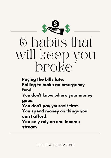 Good Money Habits, Money Education, Bad Money, Money Saving Methods, Financial Fitness, Money Strategy, Money Management Advice, Money Saving Plan, Money Saving Strategies