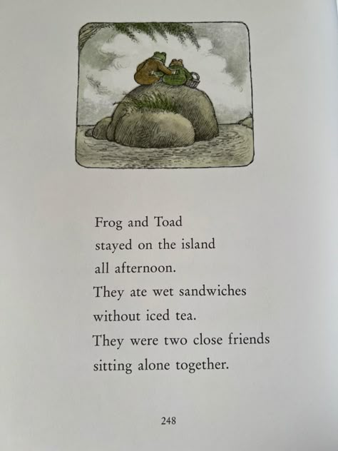 Frog And Toad Quotes Book, Toad And The Frog, Bestie Playlist, Frog And Toad Quotes, Toad Sat And Did Nothing, Frog And Toad Reading, Soap Core, Frog And Toad Aesthetic, Toad Cartoon