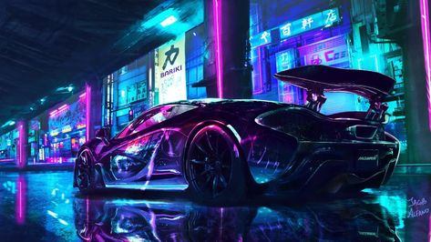 Pc Wallpaper 1920x1080 Full Hd Vintage, Pc Desktop Wallpaper Hd, Cyberpunk Wallpaper, 1366x768 Wallpaper, Live Wallpaper For Pc, 1366x768 Wallpaper Hd, Neon Car, Pc Desktop Wallpaper, Background Laptop