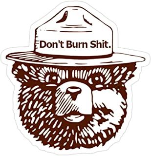 Amazon.com: smokey bear bumper sticker Smokey The Bear Drawing, Smokey Bear Tattoo, Smokey The Bear Tattoo, Smoky The Bear, Smoky Bear, Bear Meme, Meme T Shirts, Smokey The Bear, Smokey Bear