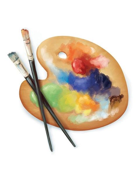 Studio Art Room, Art Room Classroom, Artist Palette, Pallet Painting, 자수 디자인, Paint Palette, Studio Art, Art Room, Art Classes