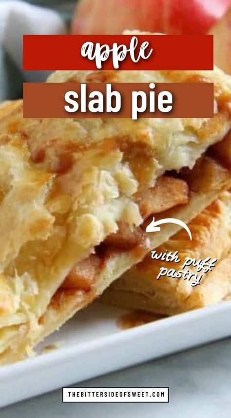 Puff Pastry Slab Apple Pie, Apple Pie Bars With Puff Pastry, Apple Slab Pie With Puff Pastry, Puff Pastry And Canned Apple Pie Filling, Puff Pastry Slab Pie, Apple Pie With Puff Pastry Crust, Puff Pastry Apple Pie Filling, Puff Pastry Apple Slices, Phillo Puff Pastry Apple