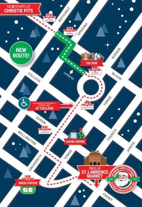 Santa Claus is Coming to Town: Santa Claus Parade Toronto 2024 • HUNGRY 416 Original Santa Claus, Santa Claus Parade, Eaton Centre, Happy Hour Specials, Ontario Travel, Giant Balloons, Santa Claus Is Coming To Town, Union Station, Jingle All The Way