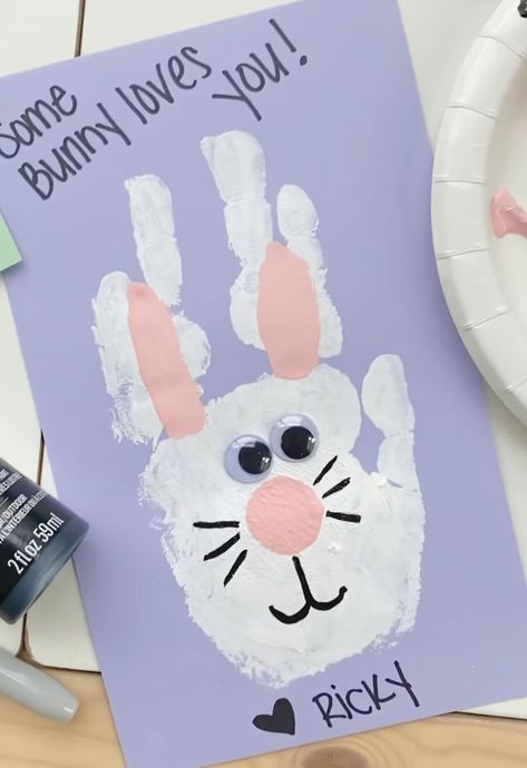 Easter Crafts Preschool, Easter Crafts For Toddlers, April Crafts, Easter Arts And Crafts, Baby Art Projects, Easter Preschool, Easy Easter Decorations, Toddler Arts And Crafts, Easter Bunny Crafts