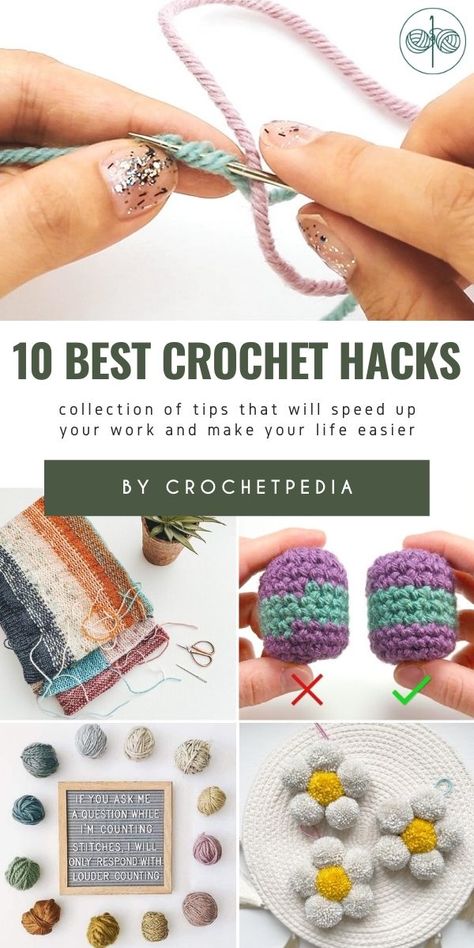 How To Crochet Faster Tips, Crochet Tricks And Tips, Crochet Hacks Videos, How To Crochet Faster, Crochet Hacks Tips And Tricks, Crochet Basics Step By Step, Crochet Princess Dress, Crochet Games, Crochet Tricks