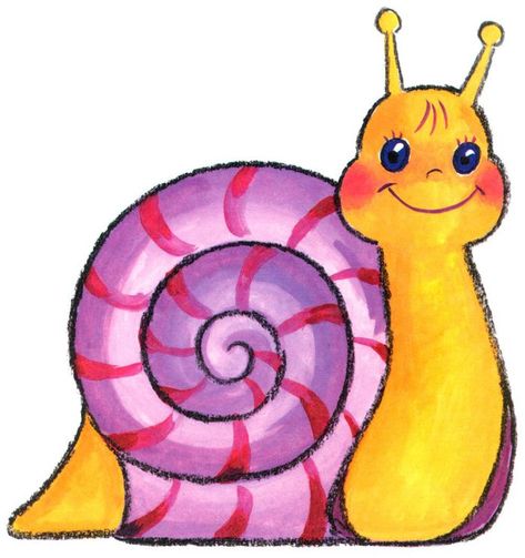 Snail Image, Snail Art, Children Sketch, German Art, Kindergarten Art, Art N Craft, Indian Art Paintings, Cartoon Background, Cute Cartoon Animals