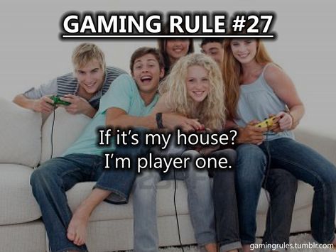 Gaming Rules Video Game Logic, Gamer Quotes, Gaming Rules, Game Quotes, Video Game Memes, Video Games Funny, Iphone Games, Video Gamer, Gamer Life