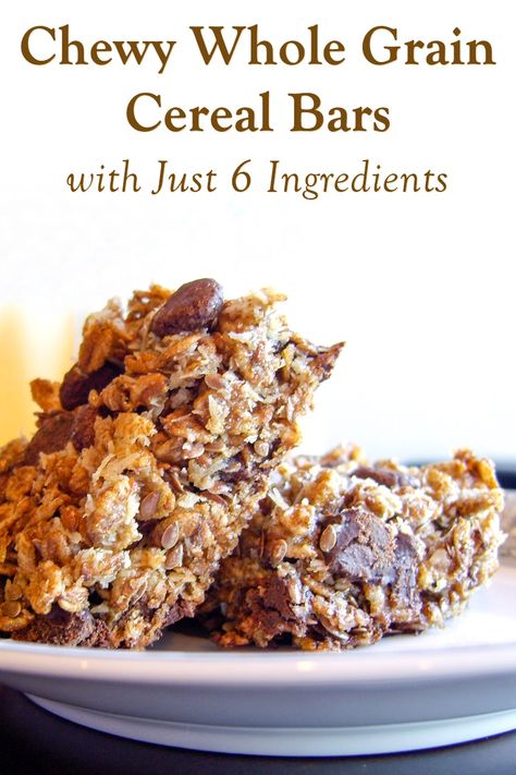 Whole Grain Snacks, Chocolate Chip Granola Bar Recipe, Granola Bars Recipe, Chocolate Chip Granola, Chocolate Chip Granola Bars, Granola Recipe Bars, Vegan Bar, Vegan Snack, Healthy Vegan Snacks