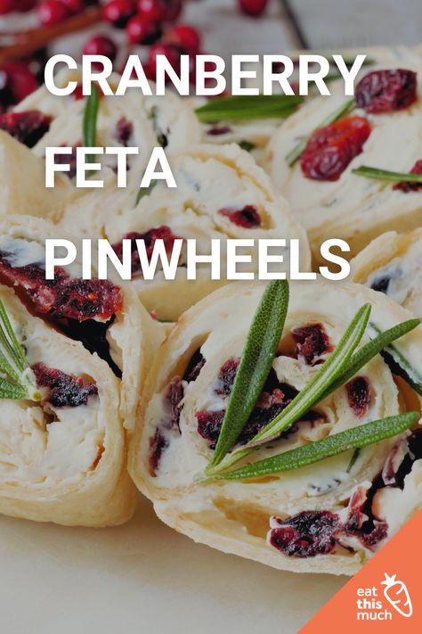 This dish is great for parties or just a fun afternoon snack! You'll love the sweet and savory combo of the cranberries & feta cheese! Cranberry Feta Pinwheels, Feta Pinwheels, Cranberry Cream Cheese, The Cranberries, Cranberry Cheese, Afternoon Snack, Sweet And Savory, Veggie Dishes, Vegetarian Cheese