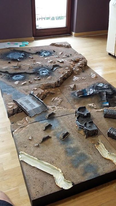 Battle board Warhammer 40k Board, Warhammer Board, Wh40k Terrain, Wargaming Table, Warhammer Terrain, 40k Terrain, Miniature Gaming, Game Terrain, Games For Adults