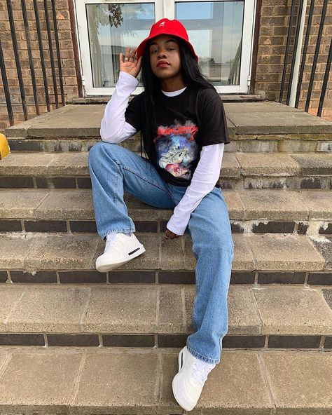 Spring Outfit Women, Looks Hip Hop, Outfits Primavera, Converse Outfits, Skater Outfits, Teenage Outfits, Skater Girl, Streetwear Mode, 90's Fashion