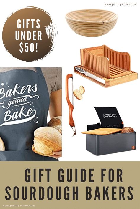 Gifts For Sourdough Bakers, Sourdough Accessories, Sourdough Gift, Bread Gifts, Baker Gifts, Raffle Basket, Bread Makers, Gift Wrapping Ideas, Gifts For A Baker