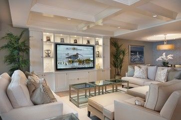 Moraya Bay Residence contemporary-family-room Speakers In Living Room, Built In Tv Cabinet, Contemporary Family Rooms, Wall Entertainment Center, Contemporary Family Room, Big Speakers, Tv Cabinet Design, Home Entertainment Centers, Entertainment Center Decor