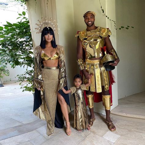 Khloé Kardashian 'Finds It Hard to Be Patient' Trying for Baby No. 2 with Tristan Thompson: Source Khloe Kardashian Halloween Costumes, Kardashian Jenner Halloween Costume, Halloween Costumes Couples Cleopatra, Kylie Jenner Costume Halloween, Kardashians Halloween Costumes, Kim Kardashian Halloween Costumes, Kylie Jenner Costume, Kylie Jenner Halloween Costume, Kendall Jenner Halloween Costume