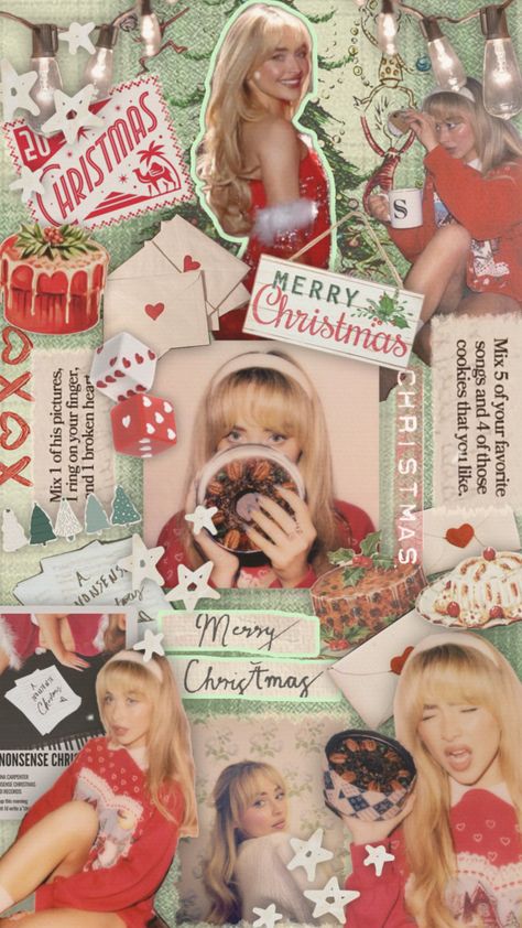 Christmas Wallpaper Girly, Haul Aesthetic, Sabrina Carpenter Aesthetic, Carpenter Aesthetic, Christmas Haul, Animated Wallpaper, Girly Wallpapers, Wallpaper Girly, Holiday Wallpaper