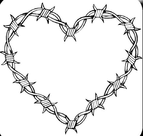 Barbed Wire Heart, Barbed Wire Tattoos, Canvas Bag Design, Heart Png, Barbed Wire, Bag Design, Canvas Bag, Bags Designer, Tattoos