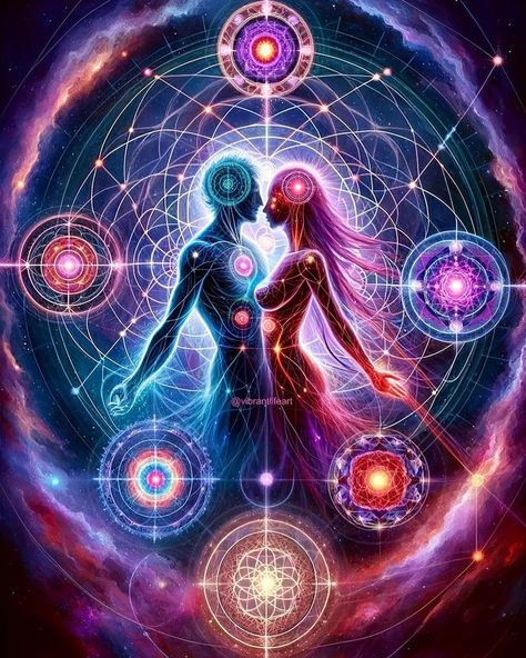 The echoes of love are not confined to earthly bounds; they ripple through the cosmos, weaving connections that transcend time, space, and… | Instagram Heart Vibration, Time And Space Art, Romantic Galaxy, Composite Chart, Twin Flame Art, Relationship Astrology, Chart Astrology, Spiritual Reading, Time Space