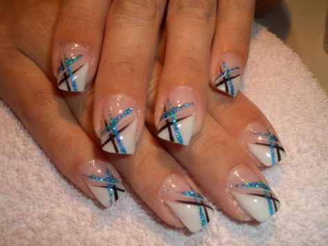 French Polish, Pedicure Designs, Polish Art, French Nail Art, Wedding Nail, French Nail Designs, Blue Nail Designs, Blue Nail, Nails French