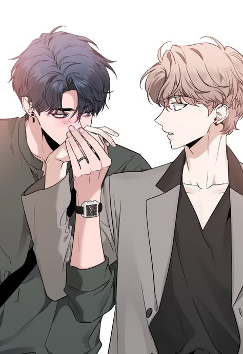 Sketch Manhwa, Gay Romance Books, Manhwa Novel, Manga Cute, Dessin Adorable, Anime Couples Manga, Anime Drawings Boy, Handsome Anime Guys, Handsome Anime