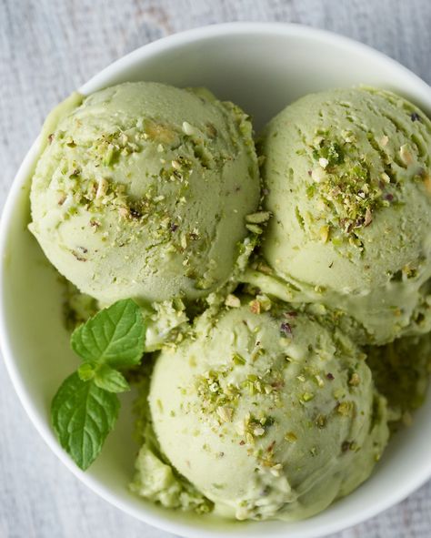 Avocado Ice Cream Aesthetic, Pistachio Ice Cream Aesthetic, Ice Cream Pistachio, Avocado Pistachio, Mexican Ice Cream, Pistachio Milk, Raw Pistachios, Avocados From Mexico, Avocado Ice Cream