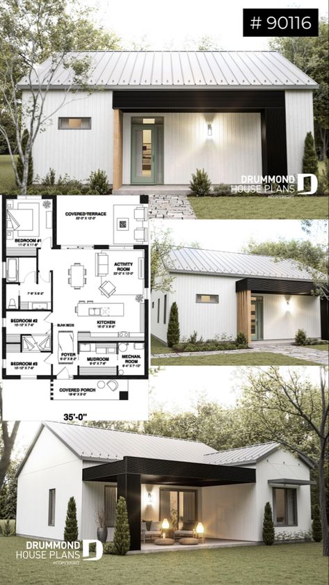 1200 Sf 3 Bedroom House Plans, Economical Floor Plans, 3 Bedroom Scandinavian House, Small House 3 Bedroom Plans, Small Energy Efficient House Plans, 3 Bedroom One Floor House Plans, Minimalist House Plans 3 Bedroom, Tiny House Design Floor Plans 3 Bedroom, Cheap 3 Bedroom House Plan