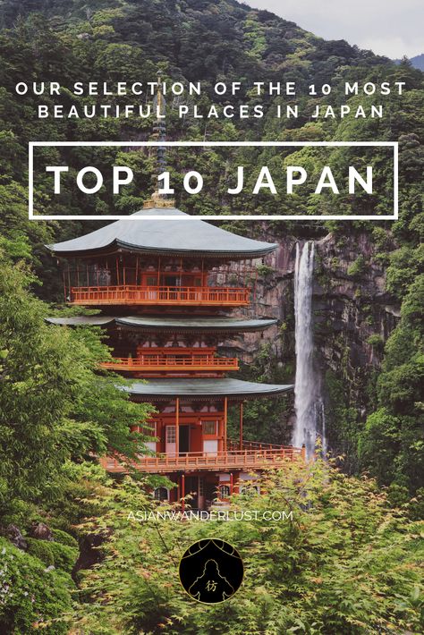 Top 10 Japan - The 10 Most Beautiful Places In Japan You Have To Visit  #Travel #Japan #TravelJapan #Visit #VisitJapan #TravelBlog #TravelAsia #Asia #AsianWanderlust Top Places To Visit In Japan, Japan Top 10 Places To Visit, Where To Visit In Japan, Must Visit Places In Japan, Best Places To Go In Japan, Most Beautiful Places In Japan, Japan Best Places To Visit, Best Places In Japan, Places To See In Japan