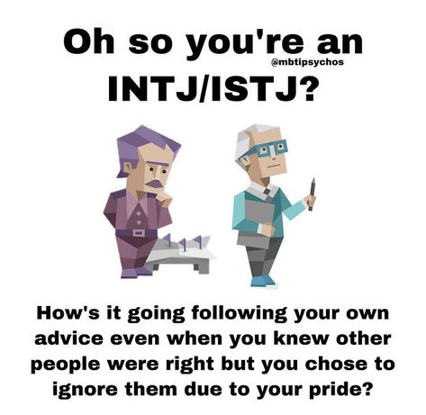 Istj Personality Memes, Istj Humor, Intj Istj, Intj 5w6, Accurate Personality Test, Mbti Functions, Mbti Istj, Intj Enfp, Istj Personality