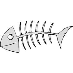 Fish Skeleton clipart, cliparts of Fish Skeleton free download ... - ClipArt Best - ClipArt Best Bone Drawing, Skeleton Clipart, Maps Aesthetic, Fish Skeleton, Skeleton Drawings, Fish Bones, Skeleton Tattoos, Art Painting Tools, Drawing Simple