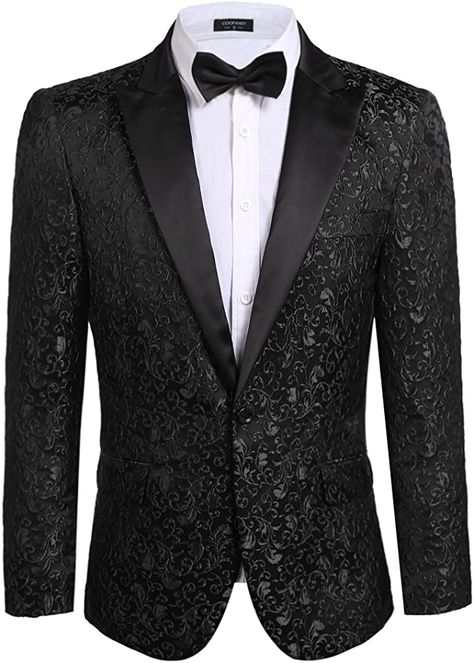 Dinner Jacket Wedding, Mens Floral Blazer, Floral Suit Jacket, Mens Dress Jackets, Wedding Blazer, Wedding Blazers, Prom Tuxedo, Oversized Fashion, Prom After Party