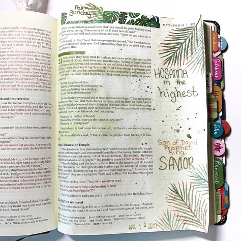 Son Of David, Palm Sunday, I John, Bible Journaling, Bible, Jesus, How To Plan