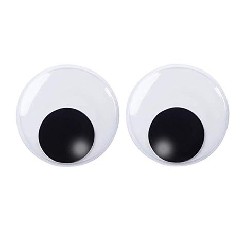 Amazon.com: DECORA 4 Inch Giant Plastic Wiggle Googly Eyes with Adhesive Set of 2: Arts, Crafts & Sewing Googly Eyes Aesthetic, Giant Googly Eyes, Googly Eye Crochet, Cookie Monster Party Favors, Googly Eye Earrings, Googly Eye Crafts, Eyes Clipart, Cookie Monster Party, Desk Fan