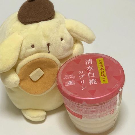 Pompompurin Food, Aesthetic Yellow, Kawaii Cooking, Pretty Images, Yellow Aesthetic, Cute Stuffed Animals, Purim, Sanrio Characters, Cute Dolls