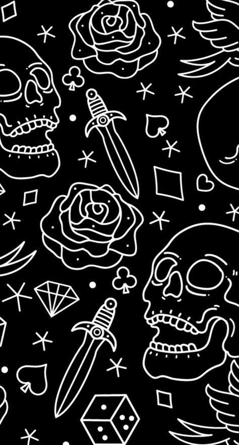 Spooky Backgrounds Wallpapers, Satanic Background, Black Goth Wallpaper, Emo Phone Wallpaper, Skull Pattern Wallpaper, Goth Lockscreen, Spooky Background, Artsy Background, Whatsapp Wallpaper Cute