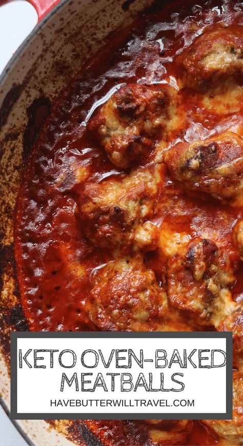 These keto oven-baked meatballs have quickly become a staple in our house. It's a great idea to cook up a batch on the weekend and store in the freezer for a quick mid week meal. These have been a big hit with our non keto family and friends and is often a go to when we have family staying with us. Oven Baked Meatballs, Keto Meatballs, Baked Meatballs, Mince Recipes, Lchf Recipes, Minced Meat, Low Carb Keto Recipes, Ketogenic Recipes, Keto Dinner