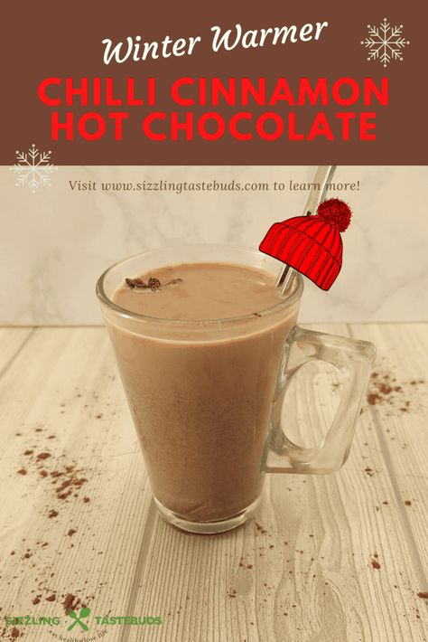 5-min Chilli Cinnamon Hot Chocolate Chilli Hot Chocolate, How To Make Chilli, Triple Chocolate Muffins, Cinnamon Hot Chocolate, Spicy Hot Chocolate, Hot Chocolate Sauce, Gluten Free Chilli, Classic Hot Chocolate, Mango Dessert