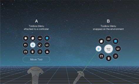 Vr Ui, Sci-fi Ui, Virtual Reality Design, Vr Controller, Sci Fi Design, 3d Architecture, Vr Experience, Game Ui Design, Vr Games