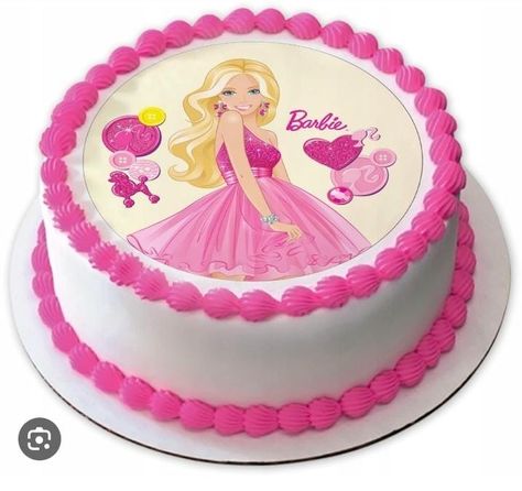 Barbie Doll Birthday Cake, Doll Birthday Cake, Barbie 90s, Frozen Birthday Cake, 30th Birthday Decorations, Buy Cake, Barbie Cake, Barbie Princess, Cake Decorating Tutorials