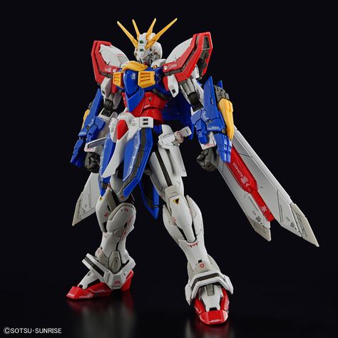 RG 1/144 God Gundam - Release Info, Box art and Official Images - Gundam Kits Collection News and Reviews Real Grade Gundam, God Gundam, G Gundam, Mobile Fighter G Gundam, Folded Arms, Lego Super Mario, King Of Hearts, Dynamic Poses, Gundam Model