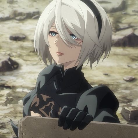 NieR:Automata anime ep 12 Yorha 2b, 2b Cosplay, 2b Nier Autómata, Anime Version, Dark Anime Guys, Anime Wallpaper Phone, Cute Emoji Wallpaper, Nier Automata, Cute Anime Profile Pictures