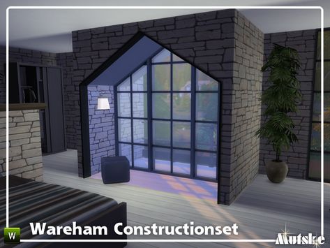 mutske's Wareham Constructionset Part 5 Sims 4 Kitchen, Die Sims 4, Sims Packs, The Sims 4 Packs, Sims 4 Body Mods, Sims 4 House Design, Casas The Sims 4, Sims 4 Gameplay, Sims House Design