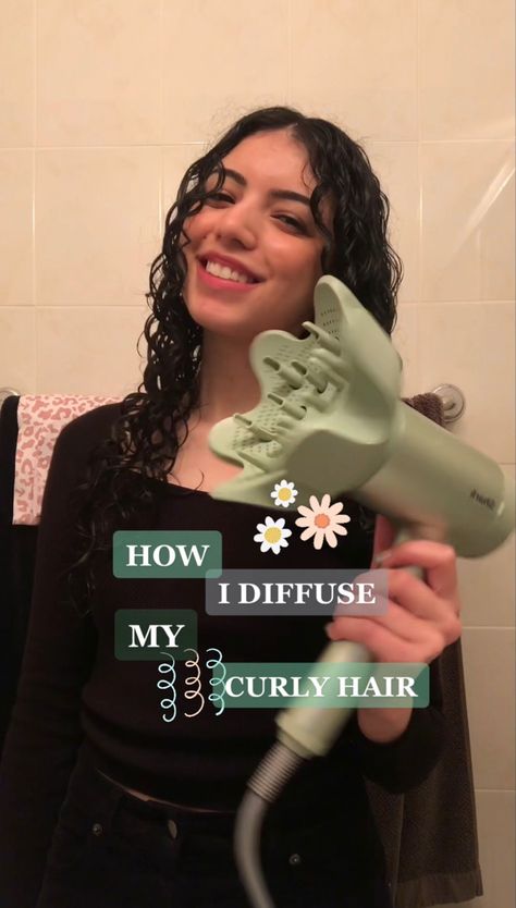 Curly | curly hair | curly girl | natural curly hair | long curly hair | curly hair tutorial | curly hair routine | diffusing | curly hair diffusing | shark hyperair | washday | washday routine Diffusing Curly Hair, Washday Routine, Curly Curly Hair, Hair Long Curly, Curly Hair Long, Curly Hair Care Routine, Natural Curly Hair, Curly Hair Tutorial, Curly Hair Routine