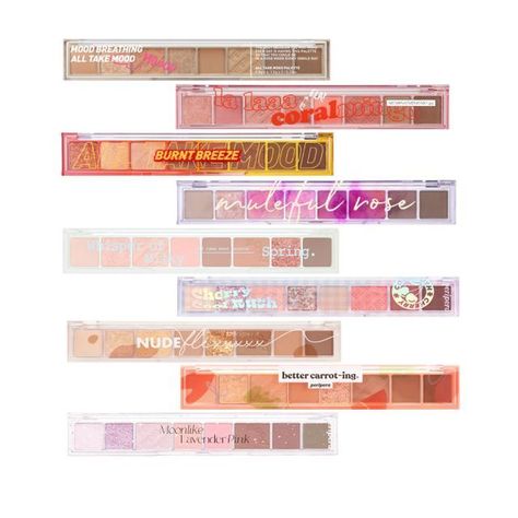 peripera - All Take Mood Palette - 9 Colors Peripera Eyeshadow, Peripera All Take Mood Palette, Mood Palette, Korean Makeup Brands, Korean Beauty Store, Bright Lips, Lavender Pink, Affordable Skin Care, Shop Makeup