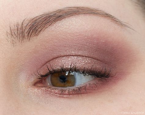 A cool toned, mauve eyeshadow look using the Making Mauves palette by ColourPop.  #colourpop #mauve #eyeshadow #palette #look Mauve Eye Shadow Looks, Colourpop Making Mauves, Makeup With Mauve Dress, Making Mauves Colourpop Looks, Natural Mauve Eye Makeup, Mauve Eyeshadow Palette, Mauve Makeup Look Wedding, Pink Neutral Eyeshadow Looks, Mauve Dress Makeup