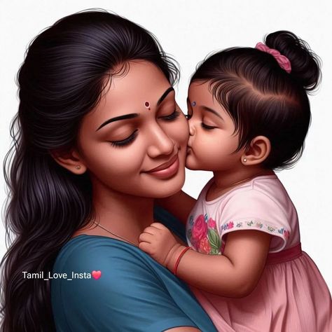 Amma Ponnu Images Hd, Amma Wallpapers Hd, Amma Son Images Hd Wallpaper, Indian Mother Images, Amma Photos Hd, Amma Ponnu Whatsapp Dp, Mother Earth Drawing, Portrait Indian, Whatsapp Dps