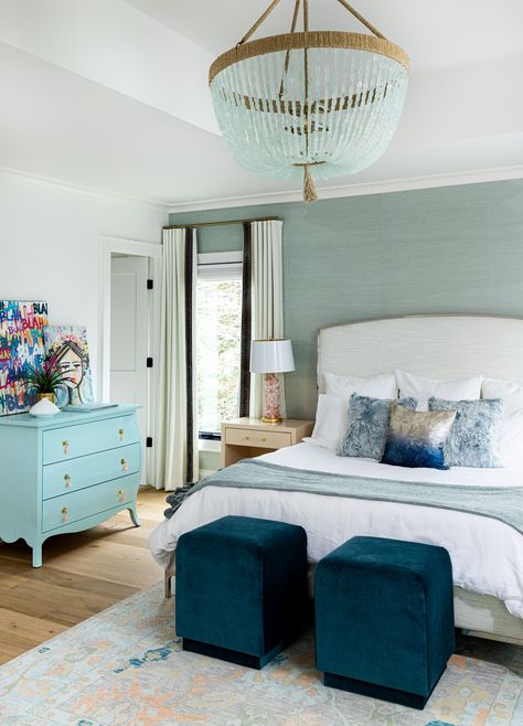 Update Your Guest Bedroom For The Holidays - Charleston Home + Design Magazine, Home Professionals, Charleston SC Carpenter House, Home Design Magazines, Charleston Homes, Design Magazine, Spare Room, Interior Design Firms, Interior Inspo, Charleston Sc, Guest Bedroom