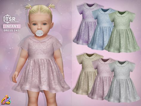 Sims 4 Infant Girl Cc, Sim4 Infant, Infant Poses, Toddler Cc Sims 4, Ts4 Clothes, Sims 4 Toddler Clothes, Sims Baby, Sims 4 Cc Kids Clothing, Play Sims 4