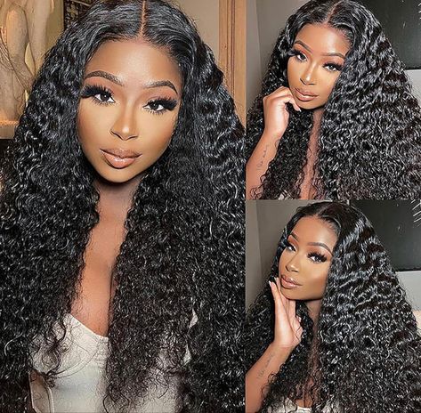 Natural Looking Wigs, Hair Care Oil, Wavy Wigs, Glueless Wig, Curly Lace Front Wigs, Deep Curly, Dream Doll, Lace Closure Wig, Closure Wig