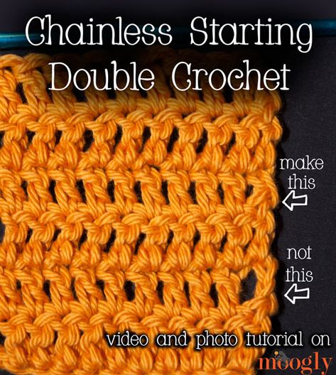 Crochet Tips And Tricks, Crochet Lessons, Crochet Stitches For Beginners, Crochet Tips, Double Crochet Stitch, Crochet Stitches Tutorial, Crochet Instructions, Crochet Round, Crochet Tutorials