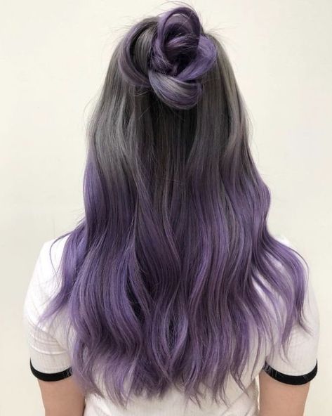 Dyed Hair Pastel, Ombre Bob, Dyed Hair Purple, Dip Dye Hair, Dye Hair, Hair Ombre, Hair Color Purple, Ombre Hair Color, Dye My Hair